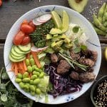 4. Poke Bowl med oksemørbrad