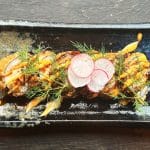 Futo tempura laks 6 stk.